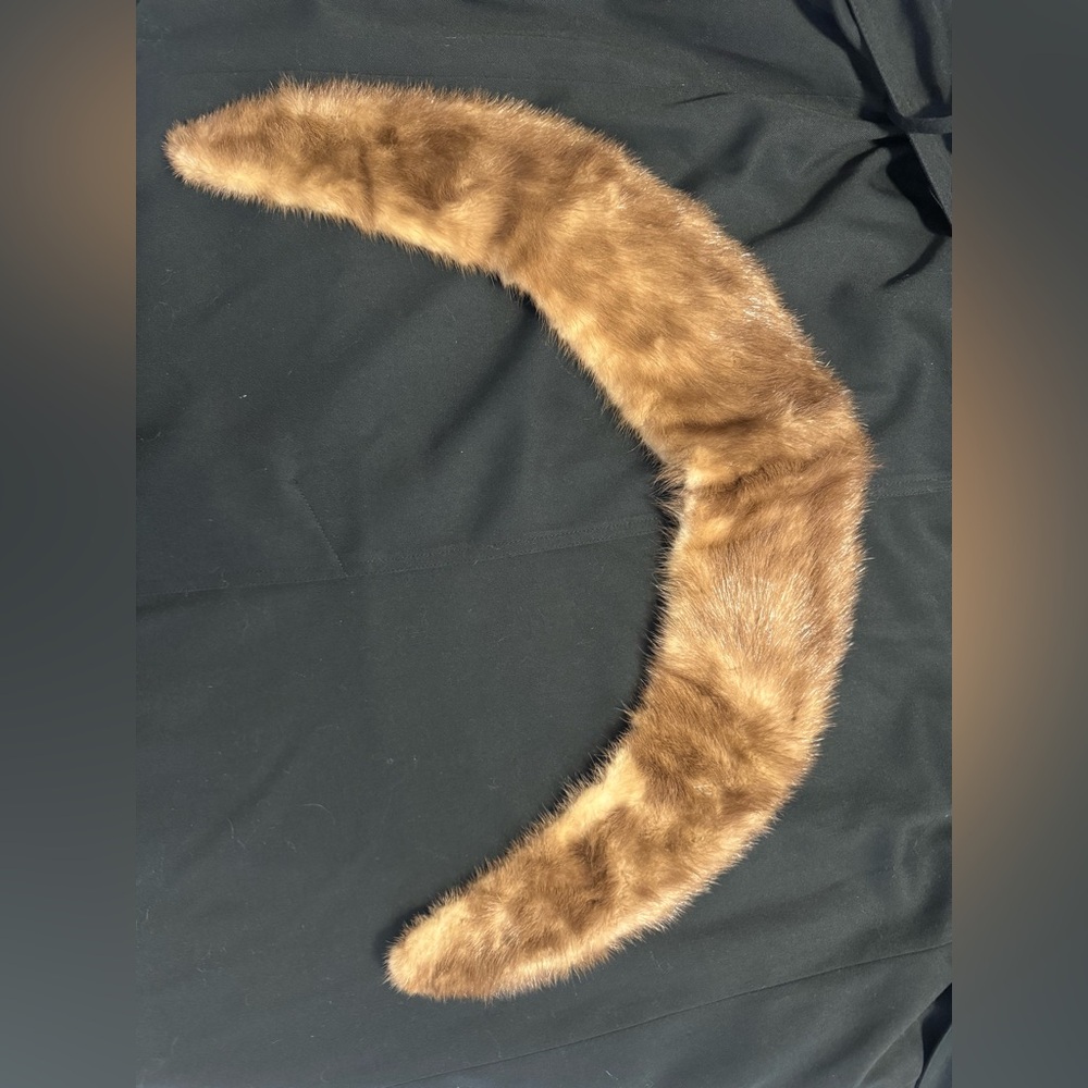 Real fur collars
